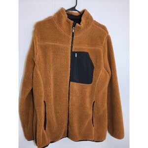 Athlux Fleece Jacket  Brown Size XL 16-18